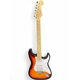 Used Indio DLXPLUS 3 Color Sunburst Solid Body Electric Guitar
