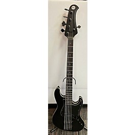 Used Used JERICHO GUITARS ALPHA 5 Black Electric Bass Guitar