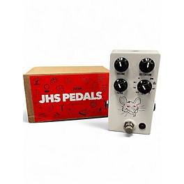 Used JHS Pedals PackRat Distortion/Fuzz Effects Pedal White Effect Pedal