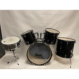 Used Used JTPercussion 5 piece 5 Piece Drum Kit Black Drum Kit