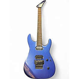 Used Jackson American Series Virtuoso Blue Solid Body Electric Guitar