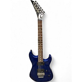 Used Jackson DINKY REVERSE Blue Solid Body Electric Guitar