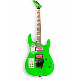 Used Jackson DK2XR Neon Green Solid Body Electric Guitar