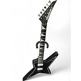 Used Jackson Gus G. Star JS32 BLACK WITH WHITE PINSTRIPES Solid Body Electric Guitar