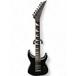 Used Jackson JEFF LOOMIS SOLOIST SL7 Black Solid Body Electric Guitar