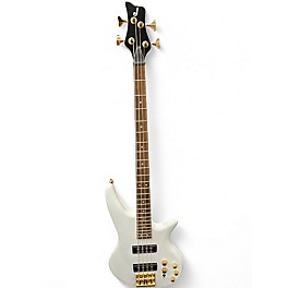 Used Jackson JS Series Spectra Bass JS3 Snow White Electric Bass Guitar
