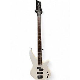 Used Jackson JS2 Spectra Alpine White Electric Bass Guitar
