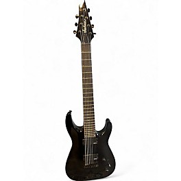 Used Jackson JS22-7 Dinky 7 String Black Solid Body Electric Guitar