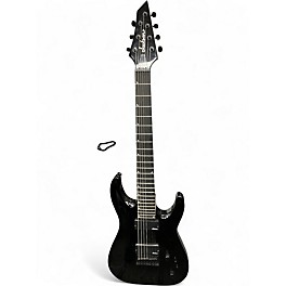 Used Jackson JS22-7 Dinky 7 String Black Solid Body Electric Guitar