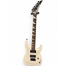 Used Jackson JS22 Dinky Alpine White Solid Body Electric Guitar