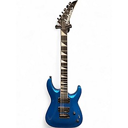 Used Jackson JS22 Dinky Metallic Blue Solid Body Electric Guitar