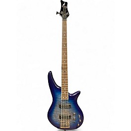 Used Jackson JS3Q SPECTRA AMBER BLUE BURST Electric Bass Guitar