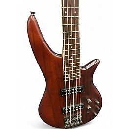 Used Jackson JS3V Concert 5 String Walnut Stain Electric Bass Guitar
