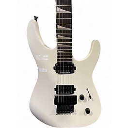 Used Jackson MJ SERIES DINKY DKR MAH Snow White Solid Body Electric Guitar