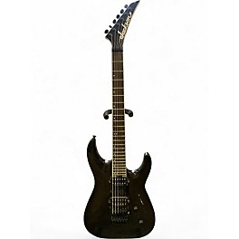 Used Jackson PRO PLUS DINKY BLACK SPARKLE Solid Body Electric Guitar