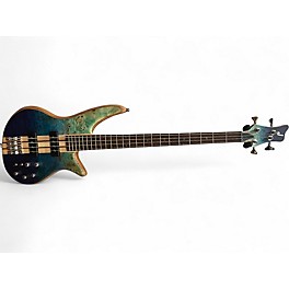 Used Jackson PRO SERIES SPECTRA BASS SBP IV CARIBBEAN BLUE Electric Bass Guitar