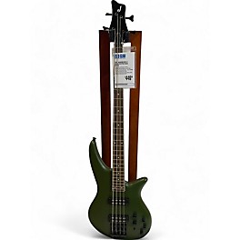 Used Jackson SBX IV Green Electric Bass Guitar