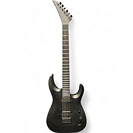 Used Jackson SLAT HT6 Baritone Flat Black Baritone Guitars