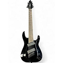 Used Jackson SLATX8 Black Solid Body Electric Guitar
