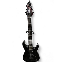 Used Jackson SLATXF7 Soloist 7 String Black Solid Body Electric Guitar