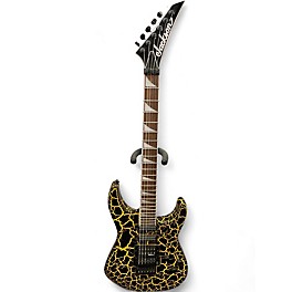 Used Jackson Soloist SL3 Crackle Yellow Solid Body Electric Guitar