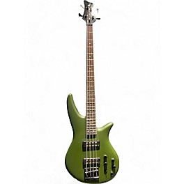 Used Jackson X Series Spectra Bass SBX IV Green Electric Bass Guitar