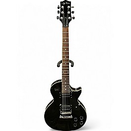 Used Jay Turser Single Cut Black Solid Body Electric Guitar