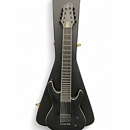 Used Jericho ELITE 8 STRING MATTE BLACK Solid Body Electric Guitar