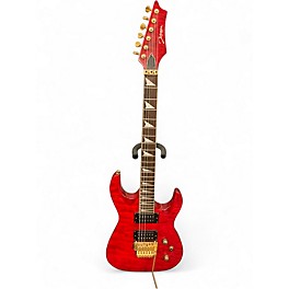 Used Johnson Catalyst JS-330 Red Quilt Solid Body Electric Guitar