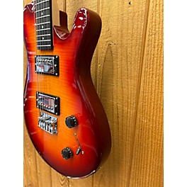 Used Used Journey Instruments OE990CB Collapsible Electric Guitar Cherry Sunburst Solid Body Electric Guitar