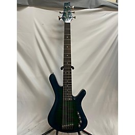 Used Used KIESEL Roy Vogt Signature Vanquish Ocean Burst Electric Bass Guitar
