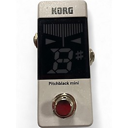 Used KORG PITCHBLACK MINI Tuner Pedal