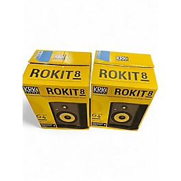 Used KRK RP8 ROKIT G4 Pair Powered Monitor