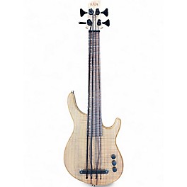 Used Kala California U Bass Myrtlewood / Flame Sapele Natural Ukulele
