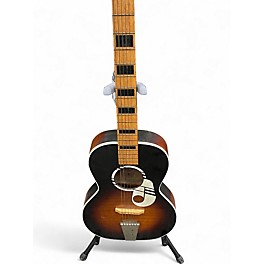 Used Kay Acoustic 2 Tone Sunburst Acoustic Guitar