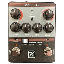 Used Keeley DDR Drive-Delay-Reverb Effect Pedal