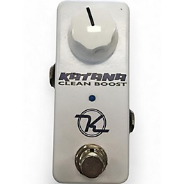 Used Keeley Katana Clean Boost Effect Pedal