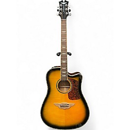 Used Keith Urban Player sunburst Acoustic Guitar