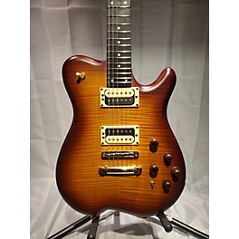 Used Used Kiesel H2 Flame Burst Solid Body Electric Guitar