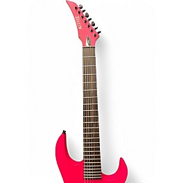 Used Kiesel MOX7 HOT PINK Solid Body Electric Guitar