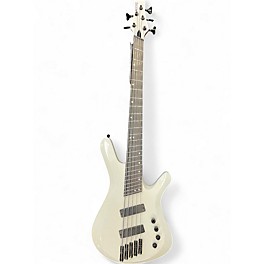 Used Kiesel VM59K White Electric Bass Guitar