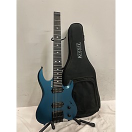 Used Used Kiesel Vader 7 Pelham Blue Solid Body Electric Guitar