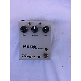 Used Used Kingsley Page Tube Boost V2 Effect Pedal