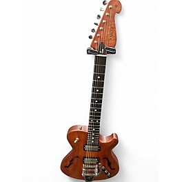 Used Knaggs CHENA T 3 BIGSBY OLD RED VIOLIN Hollow Body Electric Guitar