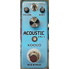 Used Used Koogo Acoustic Pac-1 Effect Pedal