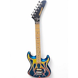 Used Kramer BARETTA HOT ROD BLUE Solid Body Electric Guitar