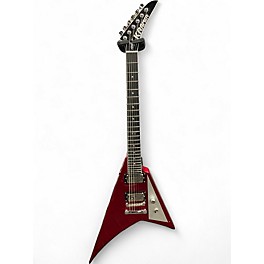 Used Kramer CHARLIE PARRA Candy Apple Red Metallic Solid Body Electric Guitar