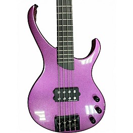 Used Kramer D-1 Disciple Thundercracker Metallic Purple Electric Bass Guitar