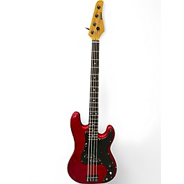 Used Kramer FOCUS 420S RUBY SPARKLE Electric Bass Guitar