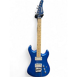Used Kramer PACER CLASSIC Electron Blue Metallic Solid Body Electric Guitar